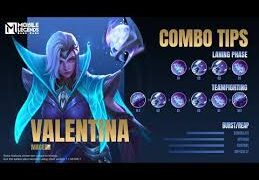 gameplay Valentina MLBB